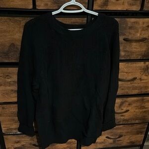 Old Navy Black Crew Neck Sweater